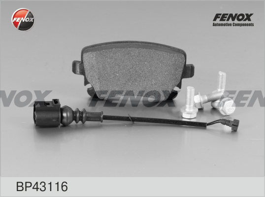 Set placute frana,frana disc BP43116 FENOX