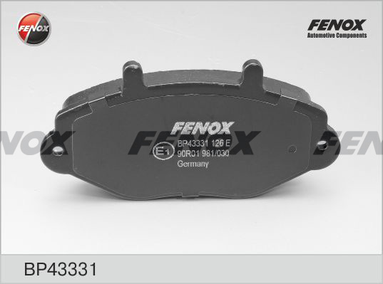 Set placute frana,frana disc BP43331 FENOX