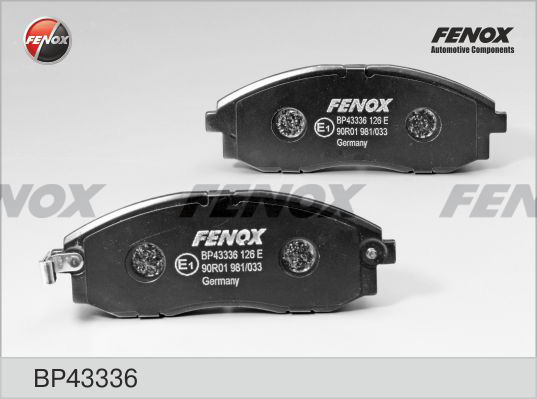 Set placute frana,frana disc BP43336 FENOX
