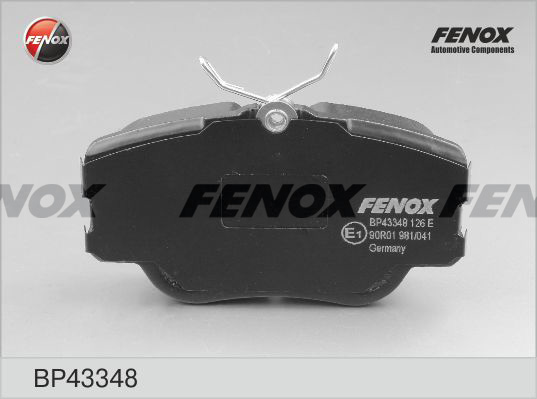 Set placute frana,frana disc BP43348 FENOX
