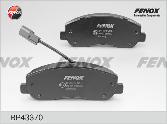 Set placute frana,frana disc BP43370 FENOX