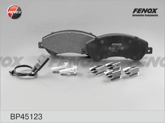 Set placute frana,frana disc BP45123 FENOX