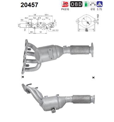 Catalizator 20457 AS