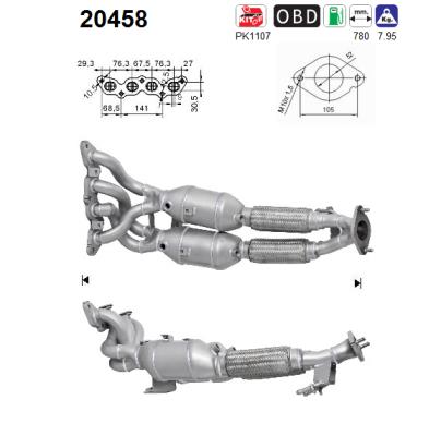 Catalizator 20458 AS