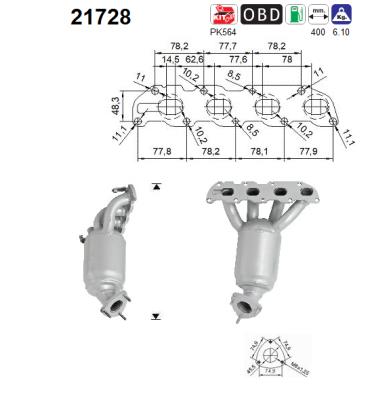 Catalizator 21728 AS