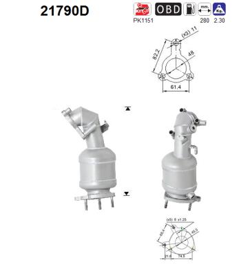 Catalizator 21790D AS