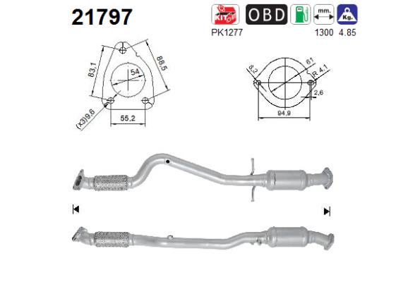 Catalizator 21797 AS