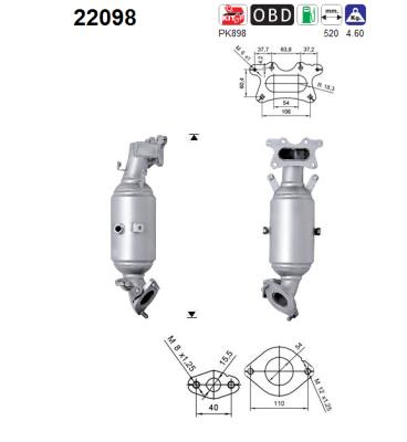 Catalizator 22098 AS