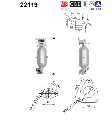 Catalizator 22119 AS