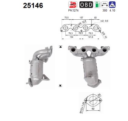 Catalizator 25146 AS