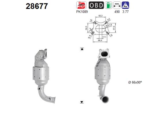 Catalizator 28677 AS