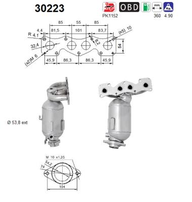 Catalizator 30223 AS