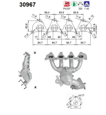 Catalizator 30967 AS
