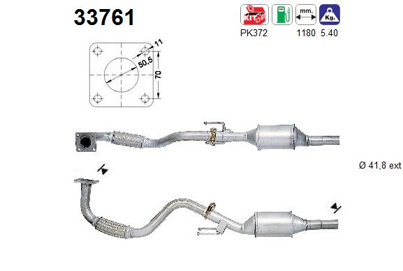 Catalizator 33761 AS