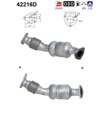 Catalizator 42216D AS
