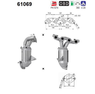 Catalizator 61069 AS