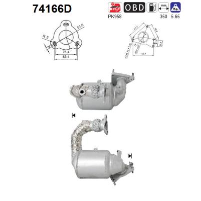 Catalizator 74166D AS