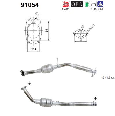 Catalizator 91054 AS