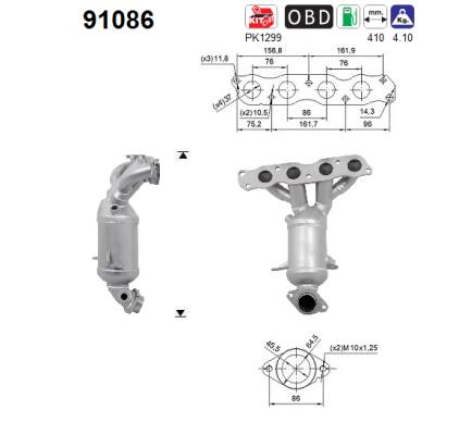 Catalizator 91086 AS