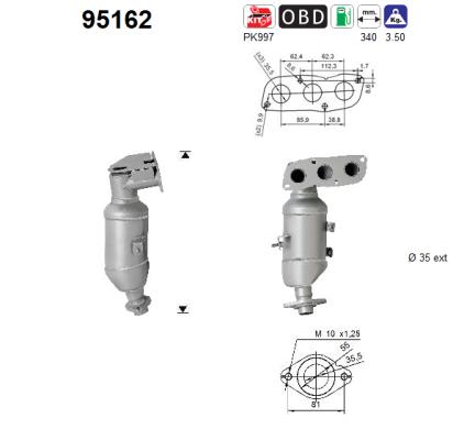 Catalizator 95162 AS