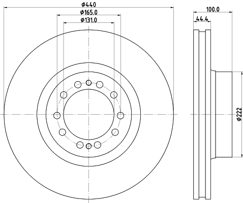Disc frana CVD512 DON