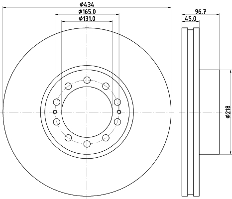 Disc frana CVD606 DON