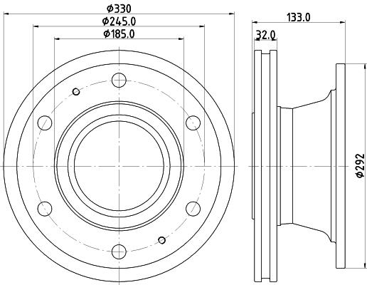 Disc frana CVD703 DON