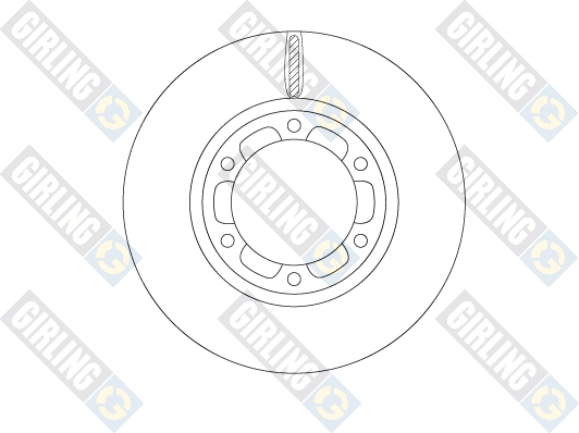 Disc frana 6066405 GIRLING