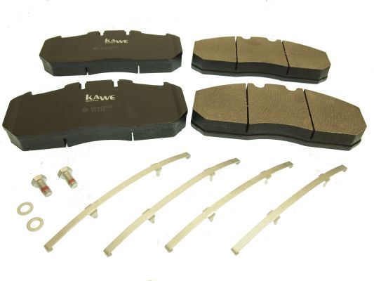 Set placute frana,frana disc 88080 KAWE
