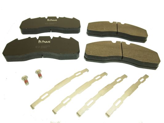 Set placute frana,frana disc 88084 KAWE
