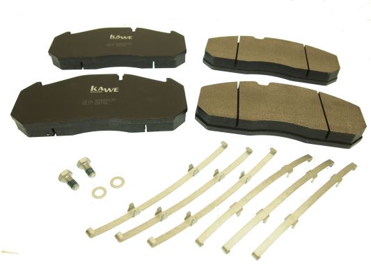 Set placute frana,frana disc 88085 KAWE