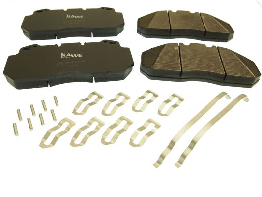 Set placute frana,frana disc 88086 KAWE