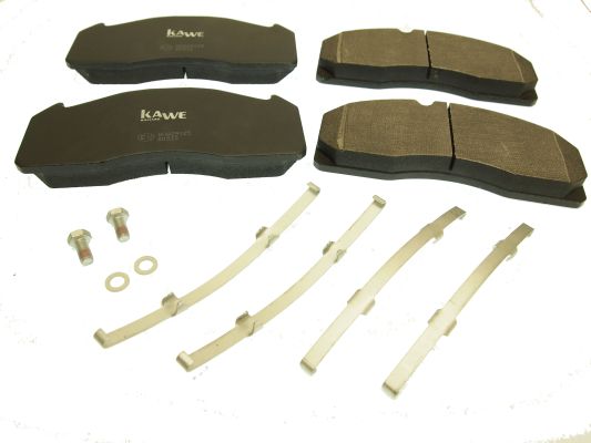 Set placute frana,frana disc 88088 KAWE