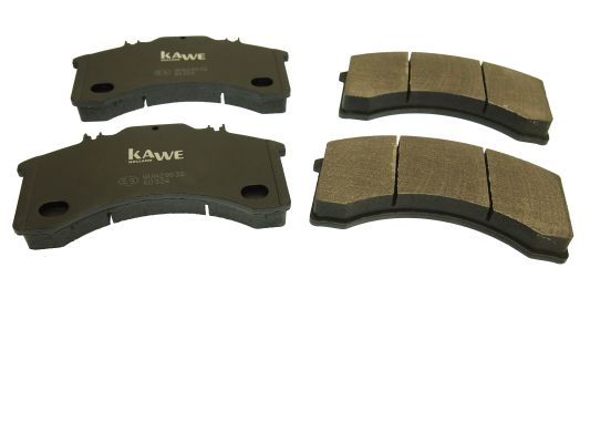 Set placute frana,frana disc 88094 KAWE