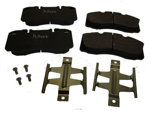 Set placute frana,frana disc 88096 KAWE