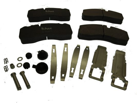 Set placute frana,frana disc 88099 KAWE