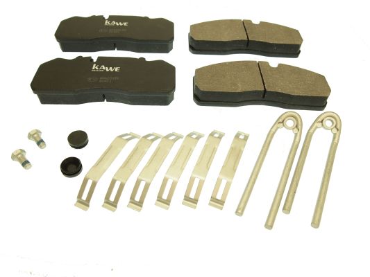 Set placute frana,frana disc 88109 KAWE