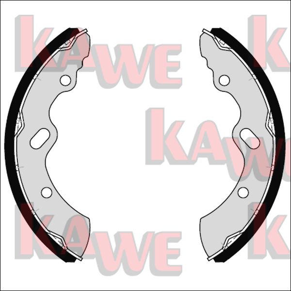 Set saboti frana 01105 KAWE
