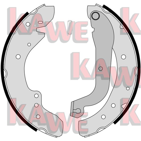 Set saboti frana 07105 KAWE