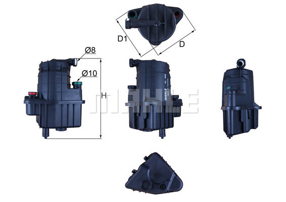 Filtru combustibil KL 469 MAHLE