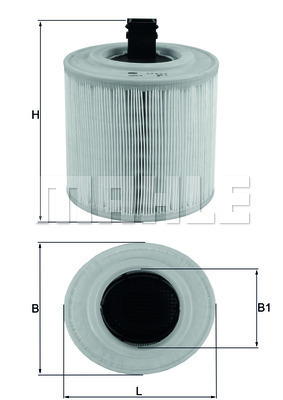 Filtru aer LX 3015/14 MAHLE