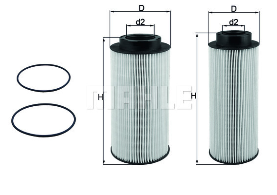 Filtru combustibil KX 439KIT MAHLE