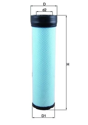 Filtru aer secundar LXS 256 MAHLE