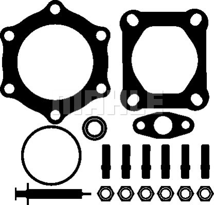 Set montaj, turbocompresor 228 TA 17918 000 MAHLE