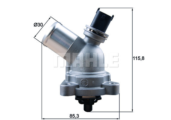 Termostat,lichid racire TM 43 105 MAHLE