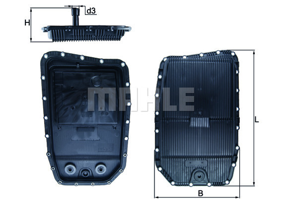 Baie ulei, cutie viteze automata HX 152 MAHLE