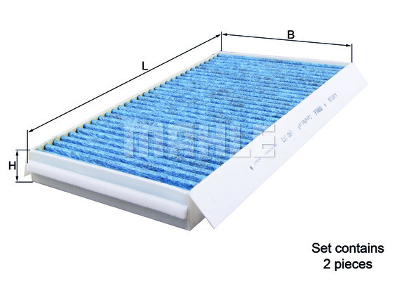 Filtru, aer habitaclu LAO 173/S MAHLE