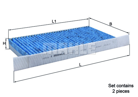 Filtru, aer habitaclu LAO 426/S MAHLE