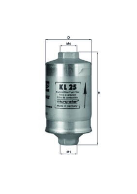 filtru combustibil KL 25 MAHLE