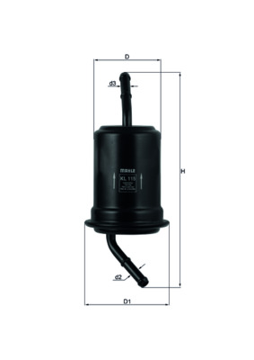 filtru combustibil KL 115 MAHLE